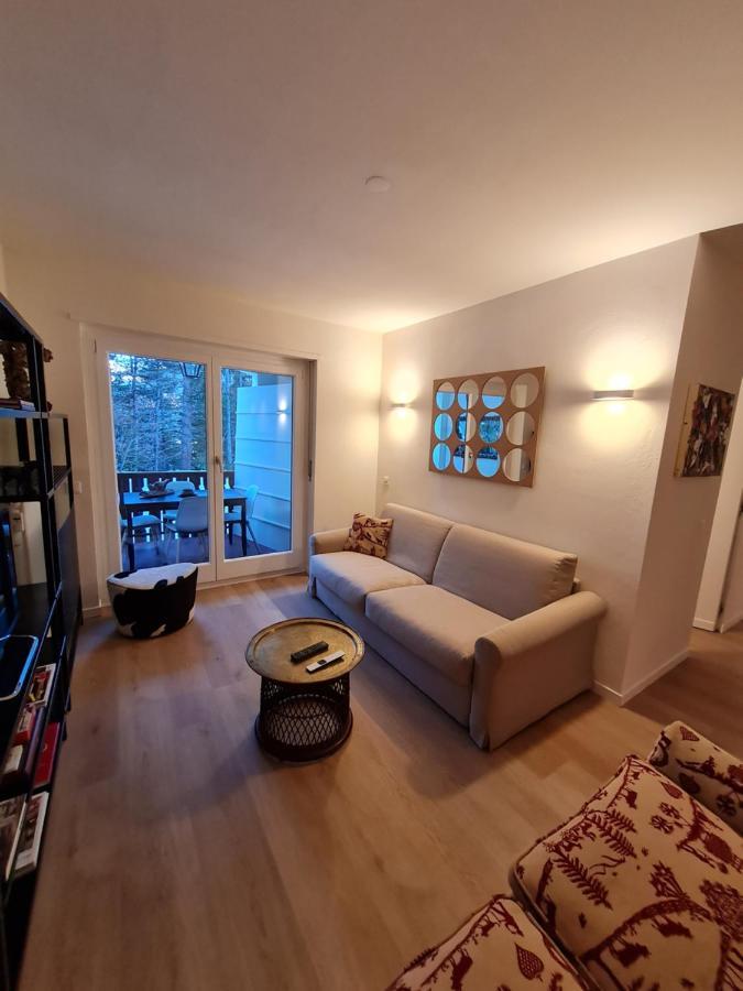 Sankt Moritz Dorf Charme Apartment 외부 사진